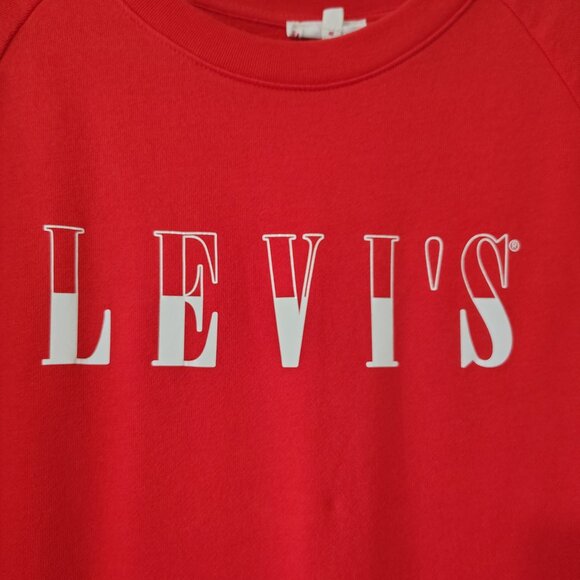 Red Levi's 1X Sweater - Picture 2 of 7